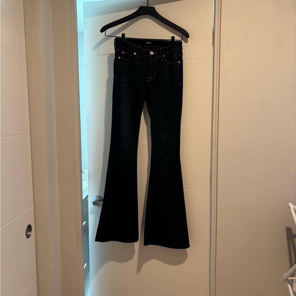 Hudson Mia mid rise 5 pocket flare pants